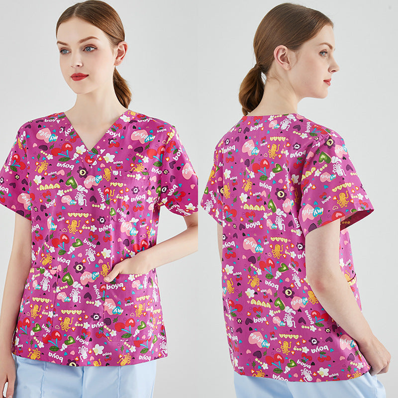 Pediatric Pattern Scrub Tops – scrubsky